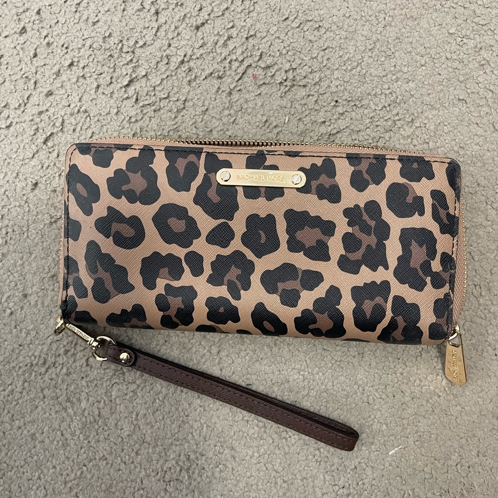 cheetah michael lord wristlet
